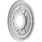 Ekena Millwork Baltimore Thermoformed PVC Ceiling Medallion Fits Canopies up to 5 1/4-in., Aged Dark Steel CMP13BACST - alternate 4